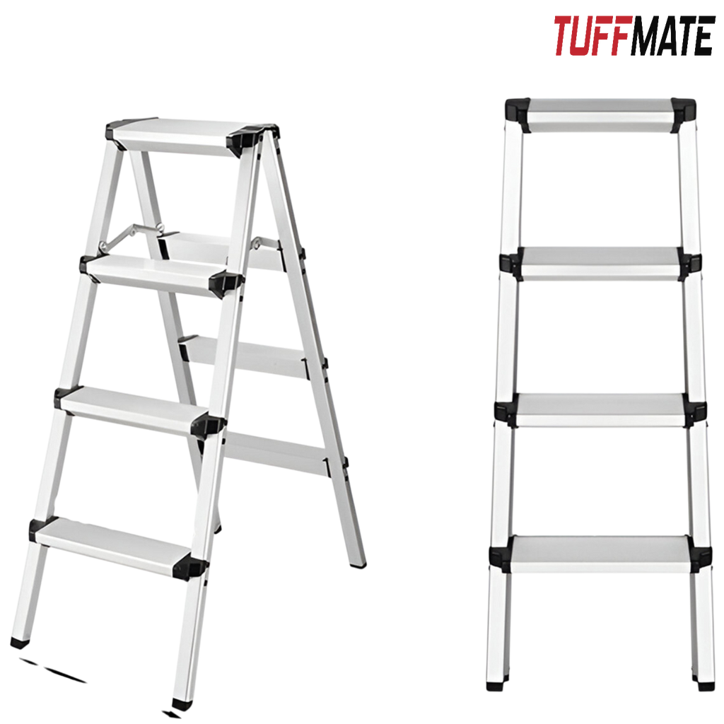 Double Sided Aluminium Ladder – Lightweight, Folding, and Versatile