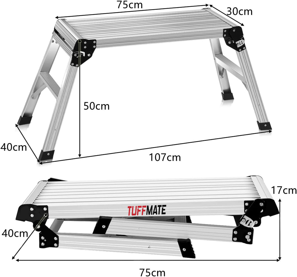 Step Up Ladder Aluminium Platform