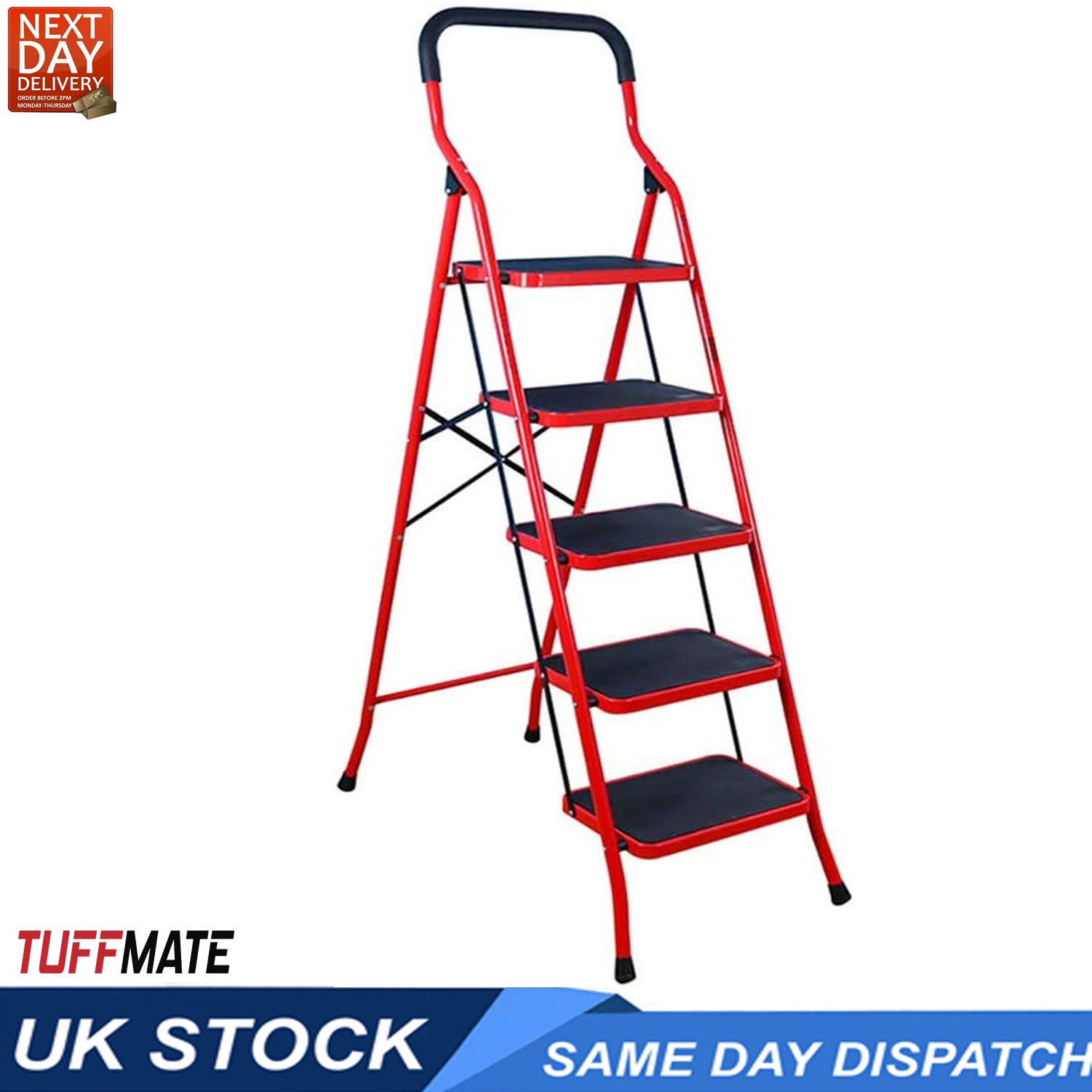 5 Step Ladder With Handle TUFFMATE