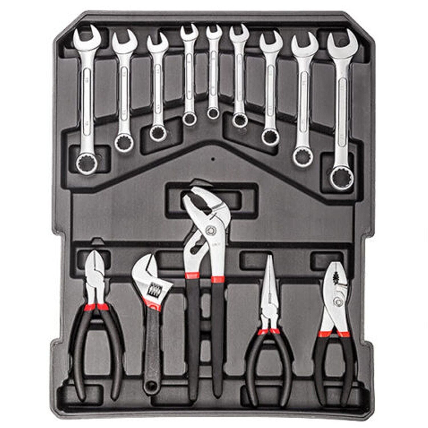 Tool Kit 250 Piece DIY Set with 4 Tool Trays in Aluminium Hard Shell Case