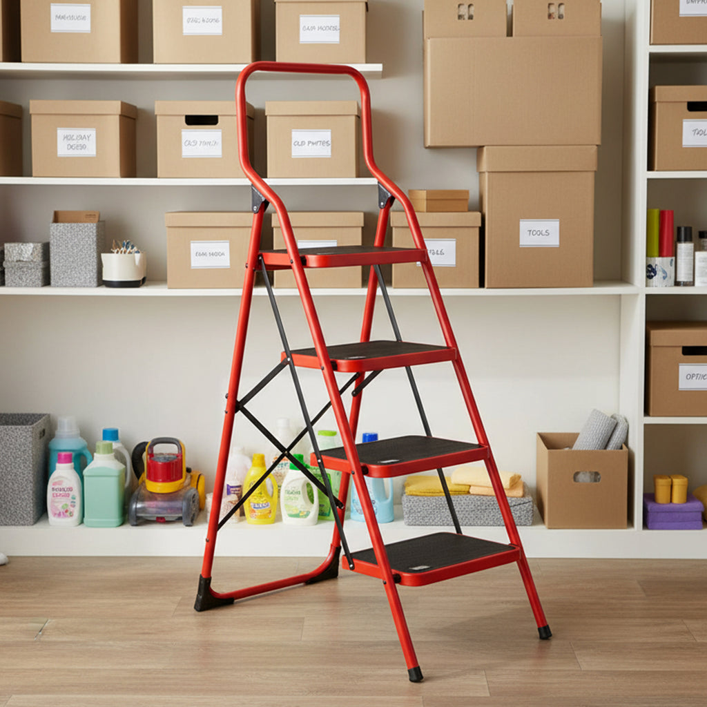 4 Step Ladder With Handle 