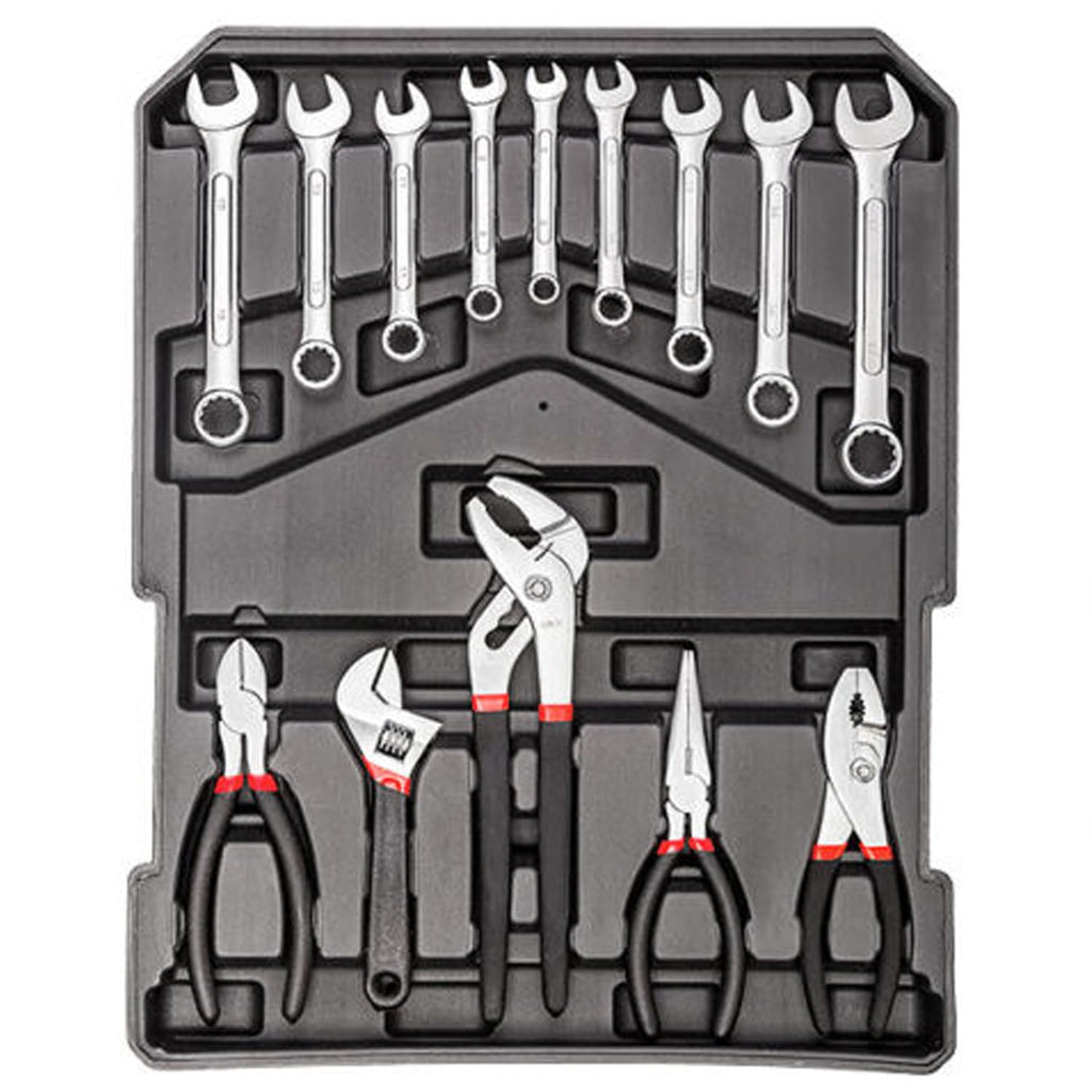 Tool Kit 250 Piece DIY Set with 4 Tool Trays in Aluminium Hard Shell Case