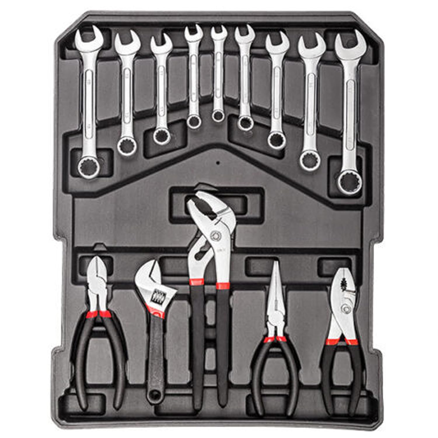 Tool Kit 250 Piece DIY Set with 4 Tool Trays in Aluminium Hard Shell Case