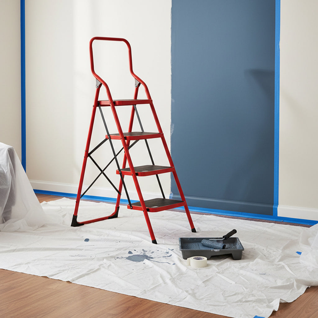 4 Step Ladder With Handle 