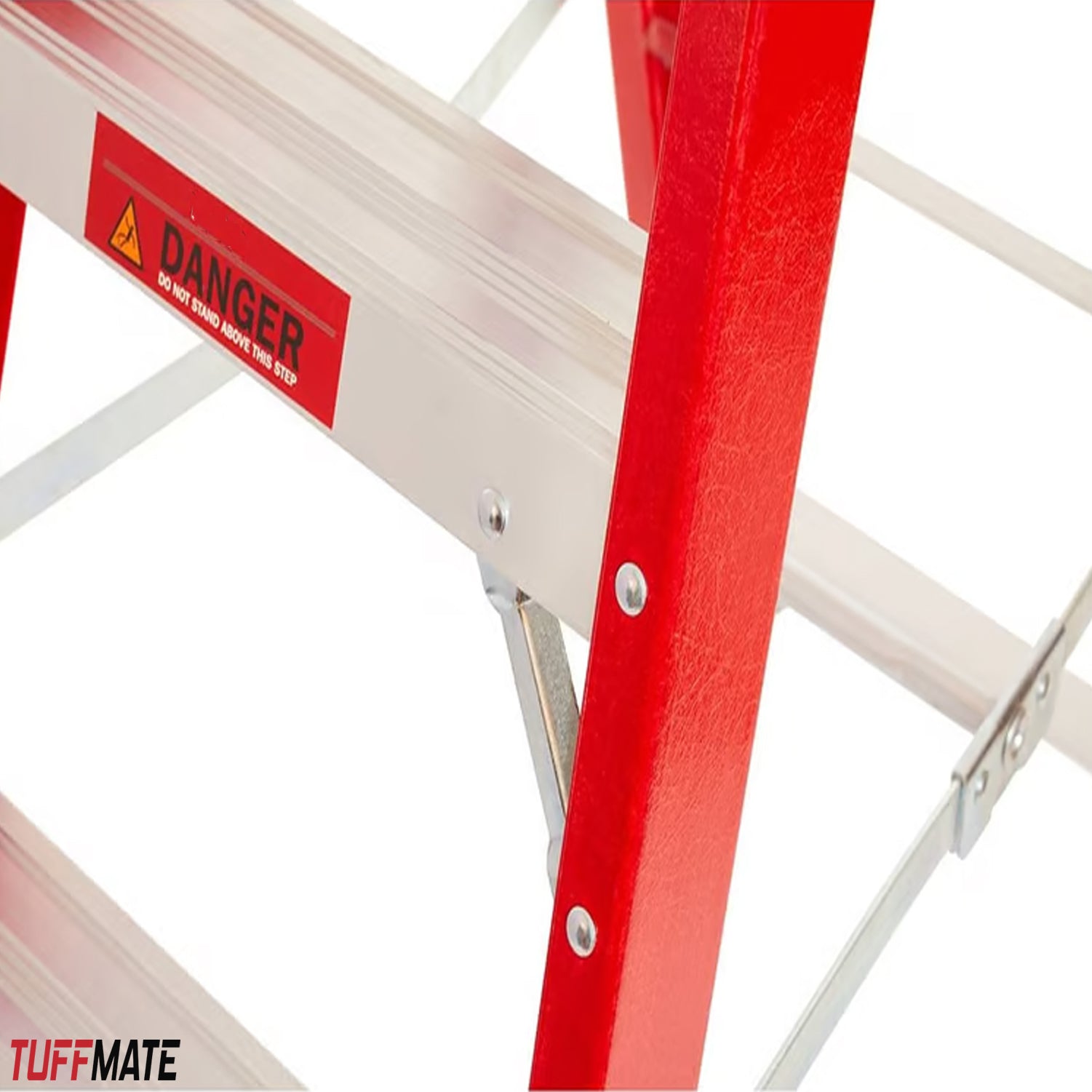 Electricians Fibreglass Step Ladder 7 Tread 2.1m Tool Tray