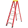 Electricians Fibreglass Step Ladder 7 Tread 2.1m Tool Tray